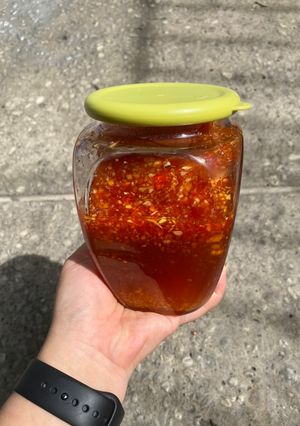 Hình của món Mắm tỏi ớt chua ngọt.