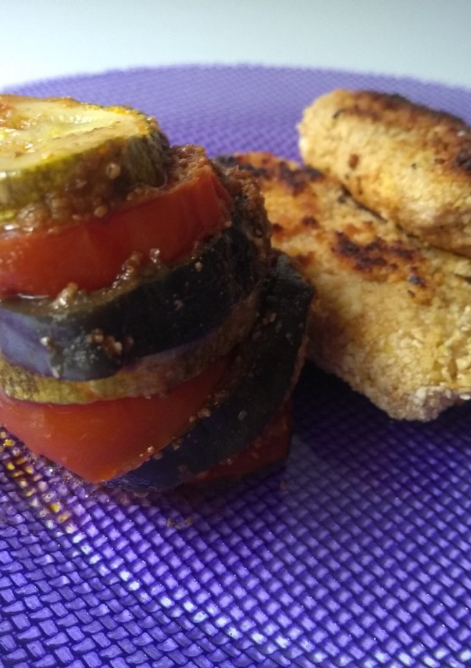Una foto de Ratatouille sencillo y express