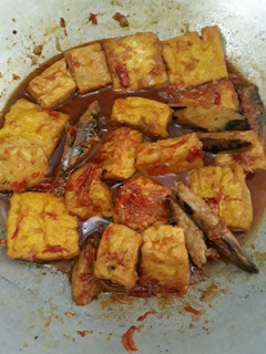 Foto resep Tongkol + tahu balado
