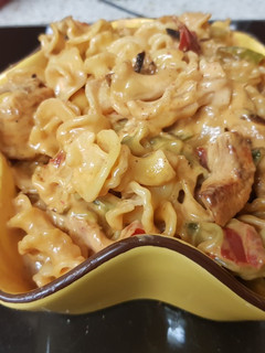 A picture of My Chicken Cheesey Gigli.