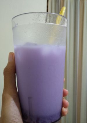 Foto resep Es ubi ungu
