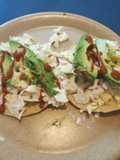 Tostadas de surimi y aguacate