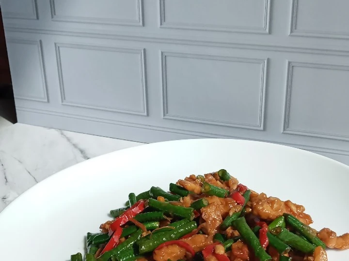 Cara Gampang Membuat Resep Oseng tempe kacang panjang yang Uenak Anti Ribet, Menggugah Selera