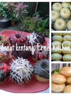 Foto resep Donat kentang toping coklat