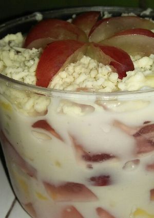 Foto resep Salad Buah yogurt cimory
