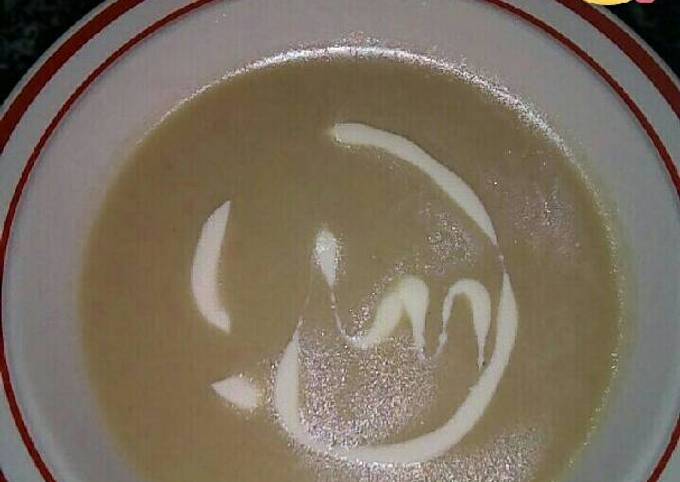 Recipe of Quick Cream of mushroom soup