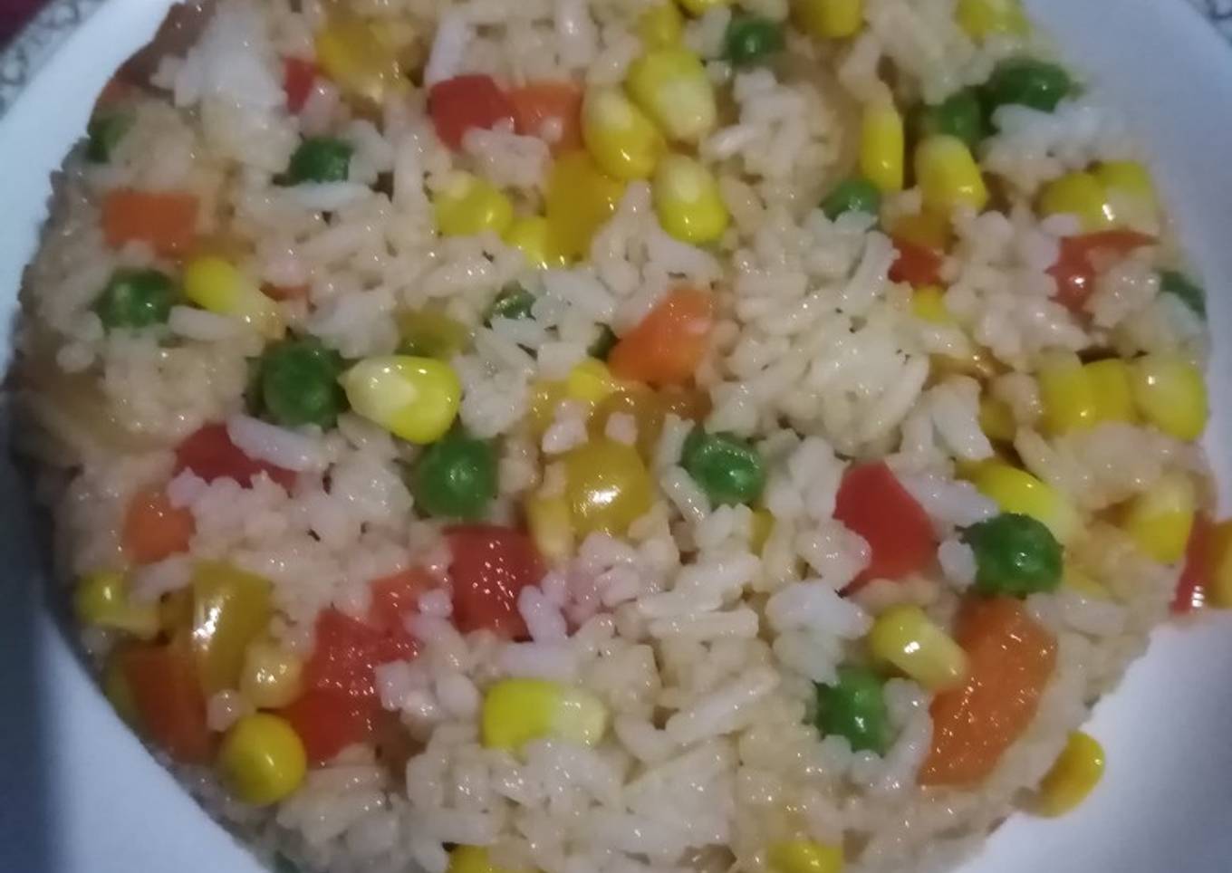 Vegetable rice #recipemarathon