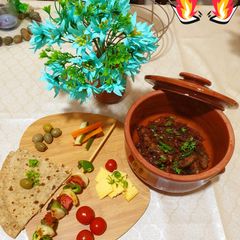 A picture of Handi Kebab.