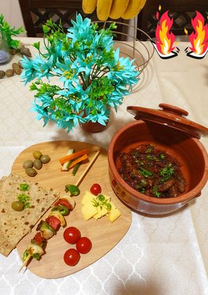 A picture of Handi Kebab.