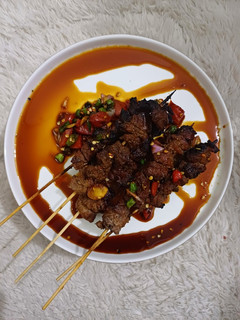 Foto resep Sate Daging Sambal kecap