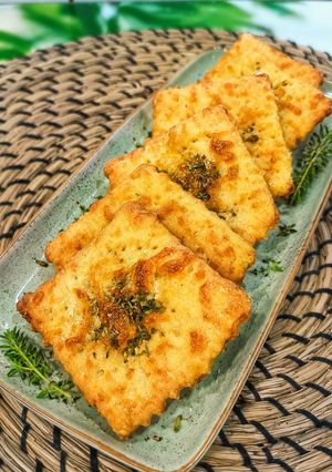 Una foto de Galletitas saladas de queso (Mambo) (Airfryer)