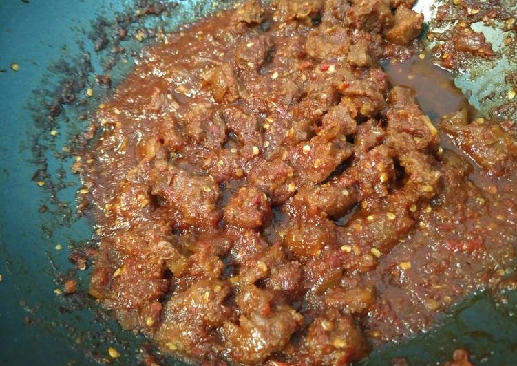 Resep Oseng mercon kambing, Sempurna