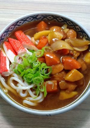 Hình của món Udon Karei (Mì udon cà ri).