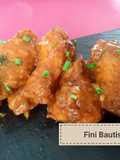 Alitas de pollo con salsa Buffalo