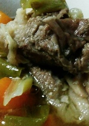 Foto resep Sop Iga ala chef Charlie