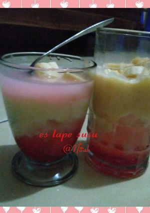 Foto resep Es tape susu