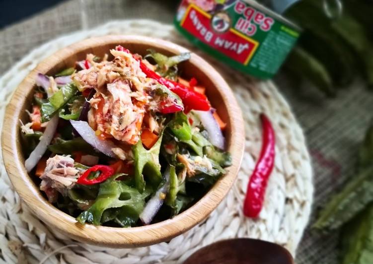 Langkah Langkah Memasak Kerabu Kacang Botol yang Sedap