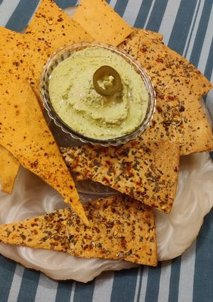 A picture of Jalapeno Hummus.