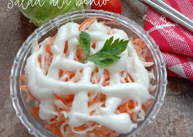 Salad sayur ala bento