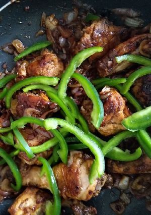 A picture of Honey & Onion Fried Chicked.
