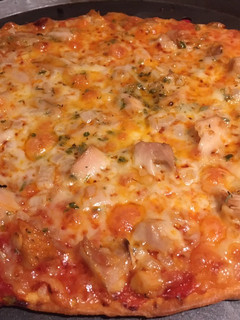 Una foto de Pizza de atún