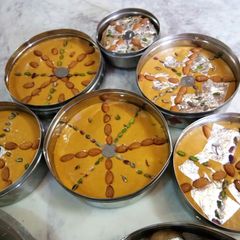 A picture of Teej ke sattu.