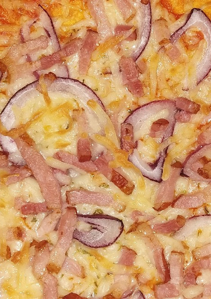 Una foto de Pizza
