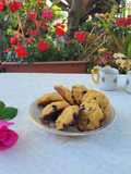 Galletitas garbanzo, banana y coco