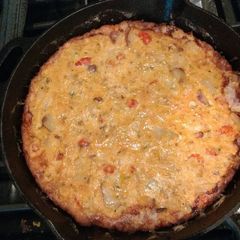 A picture of Crawfish Boil Frittata.