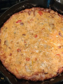 A picture of Crawfish Boil Frittata.