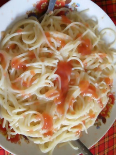 A picture of Spaghetti.