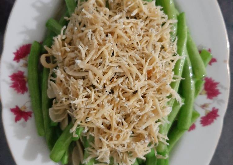 Resep Tumis Buncis Teri Medan yang enak