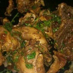 A picture of Coriander Chicken Fry.