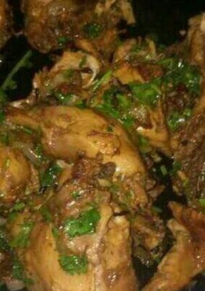 A picture of Coriander Chicken Fry.