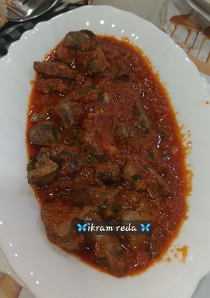 صورة لوصفة الكبدة المشرملة