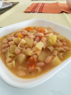 Una foto de Minestrone a mi manera