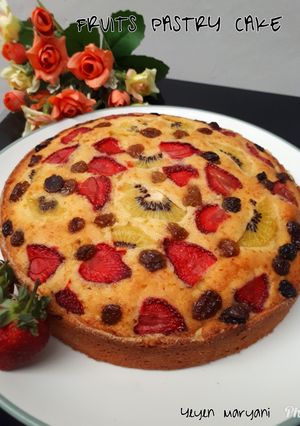 Foto resep Fruits Pastry Cake