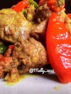 Foto resep 08.Ati Ampela Bumbu Kuning