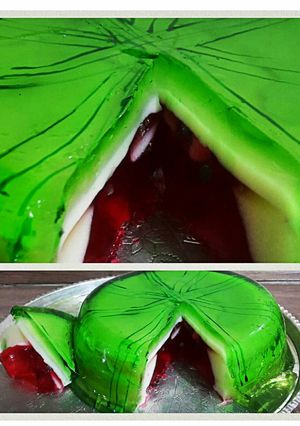 عکسی از دستور ژله هندوانه