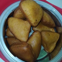 A picture of Cardamom mahamri.