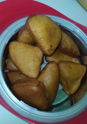 A picture of Cardamom mahamri.