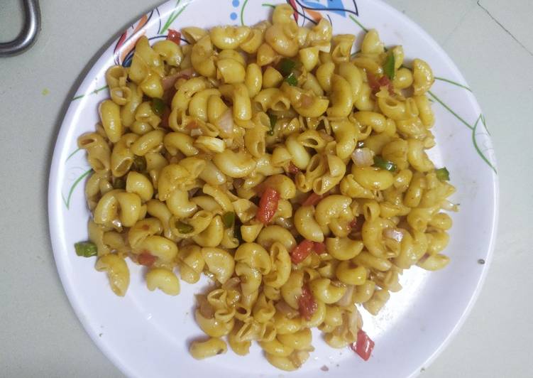 Recipe of Macaroni paste in 22 Minutes for Beginners