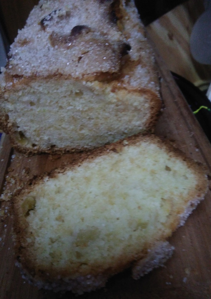 Una foto de Budín de manzana fácil