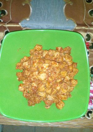 Foto resep Balado tahu tempe pedas