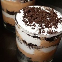 A picture of Chocolate mousse Trifle.