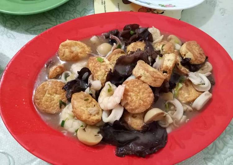 Resep Sapo Tahu Seafood Rasa Seperti Restoran Chinese Food Anti Gagal