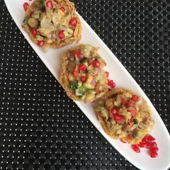 A picture of Chickpea salad in Lachcha Tokri.