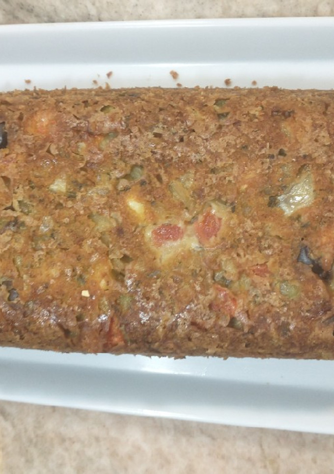 Una foto de Budín inglés salado