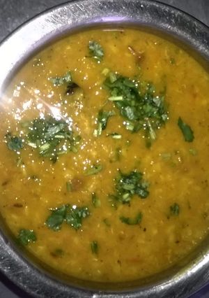 A picture of Yellow Dal Tadka.