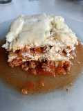 Lasaña de carne molida y ricota